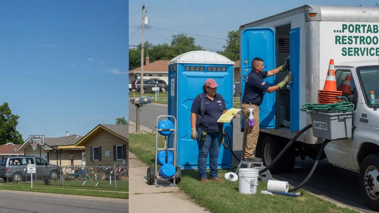 Portable Toilet Rental in Robinson, PA near me